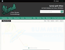 Tablet Screenshot of ikardsfurniture.com